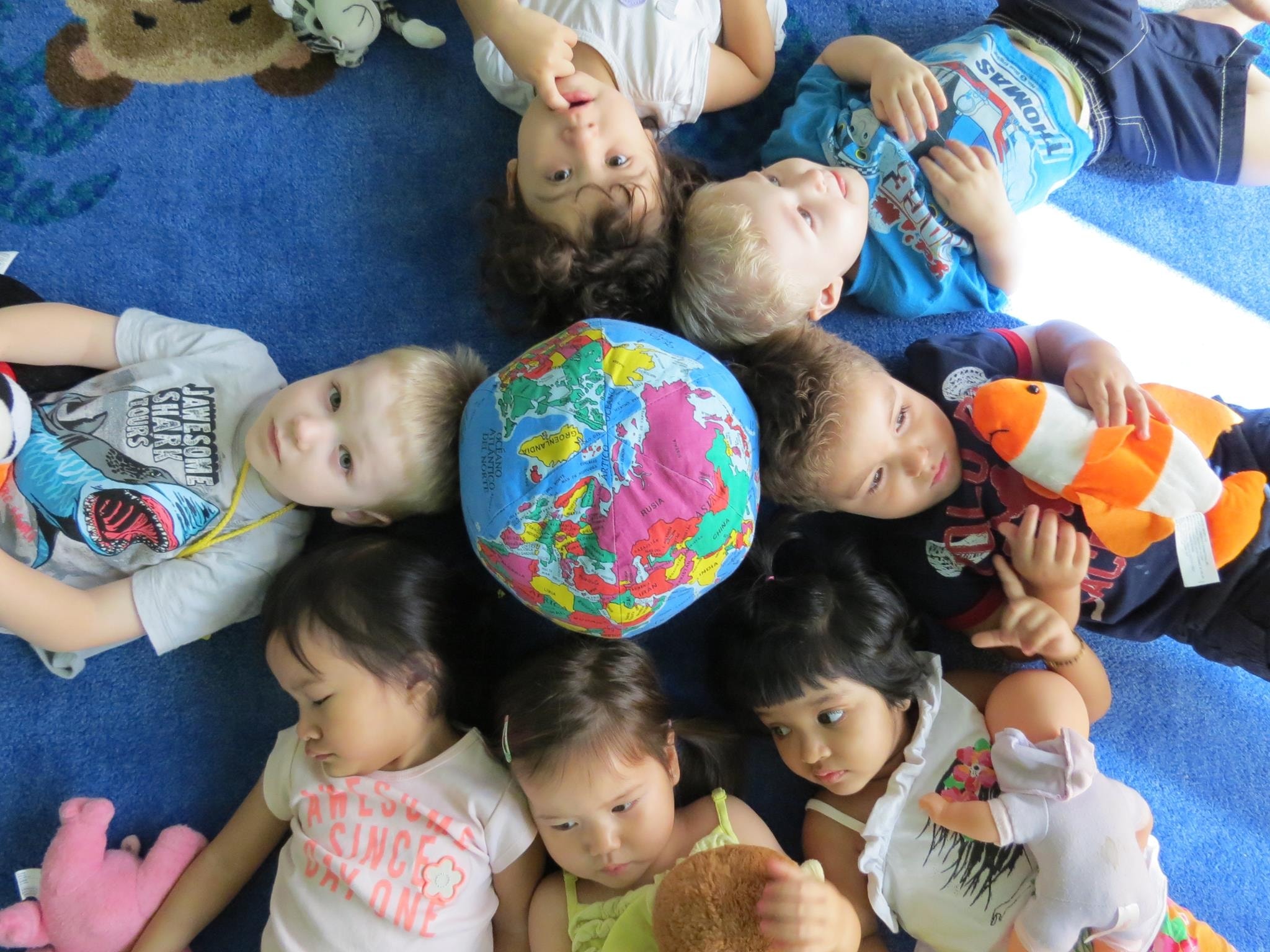 2s class at Curious Kids Preschool